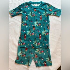 Hanna Andersson Disney Moana Pajama Set 8